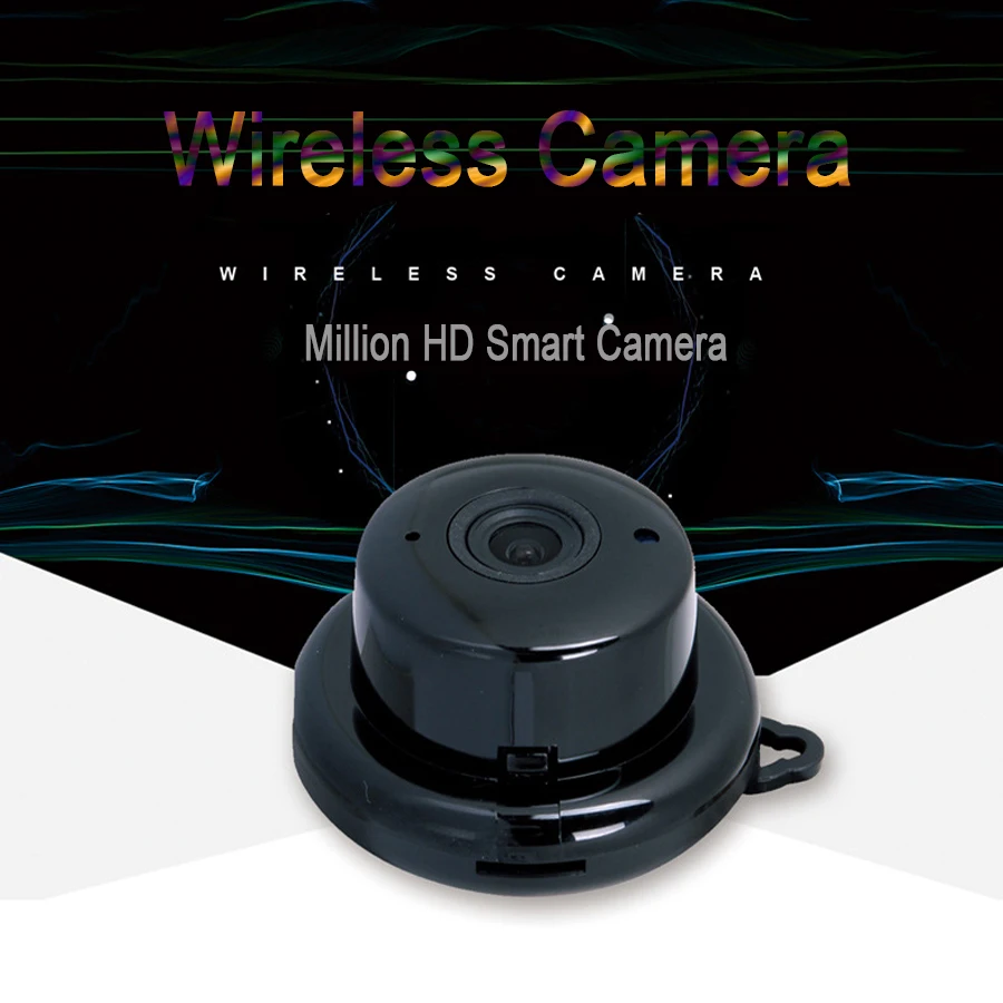 

Мини IP-камера видеонаблюдения, Wi-Fi, 1080P, с датчиком движения и слотом для SD-карты