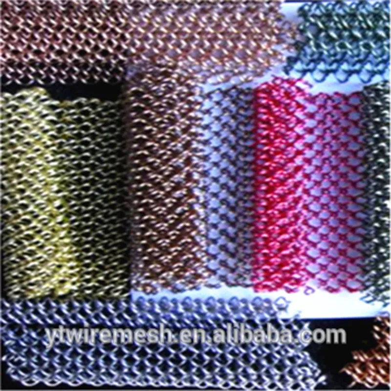 Металлические занавески для душа из нержавеющей стали оконные шторы/проволочная