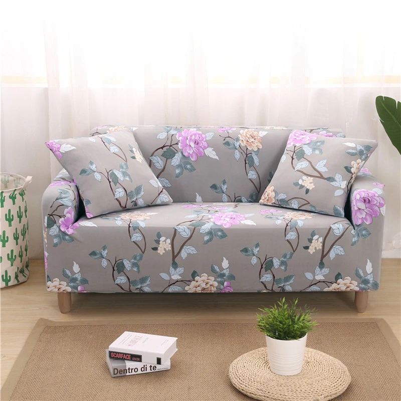 Universal Couch Cover Spandex Living Roon Sofa Slipcover Elastic for Corner Armchair L-Shape Sectional Stretch | Дом и сад