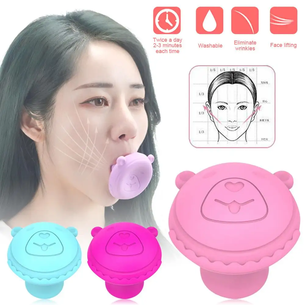 

Face Sliming Exerciser V-Line Face Lifting Double Chin Reducer Skin Firming Trainer Facial Muscle Stretching Exercise Family