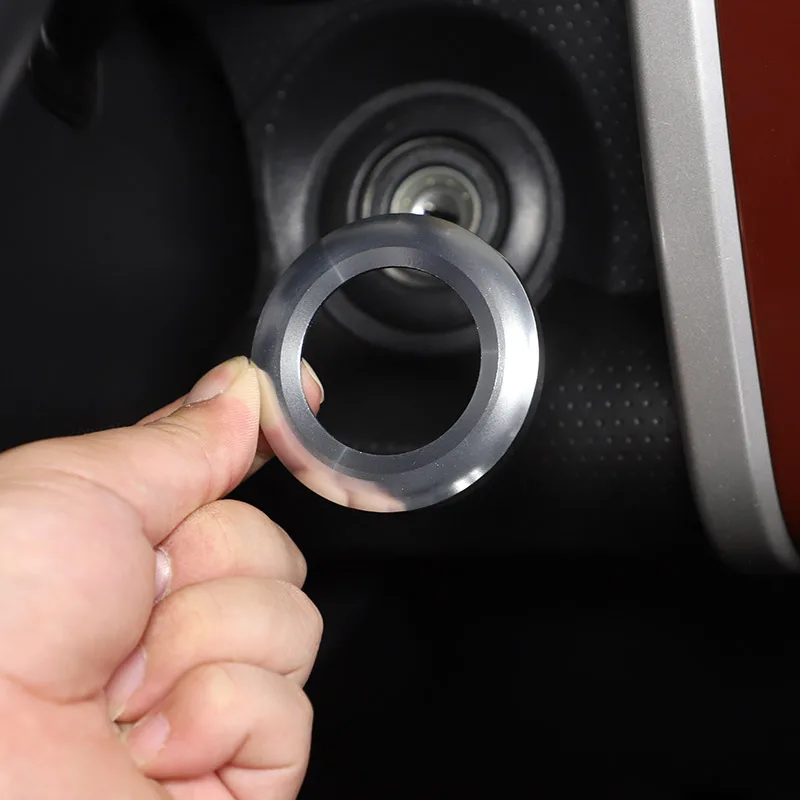 

Aluminum Alloy For Toyota FJ Cruiser 2007-2021 Car Lgnition Switch Keyhole Decoration Ring Trim Cover Stickers Car Accessories