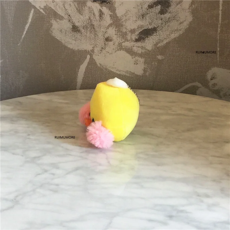 Прибл. 6 см Плюшевая плюшевая утка брелок игрушка кулон кукла детский подарок |