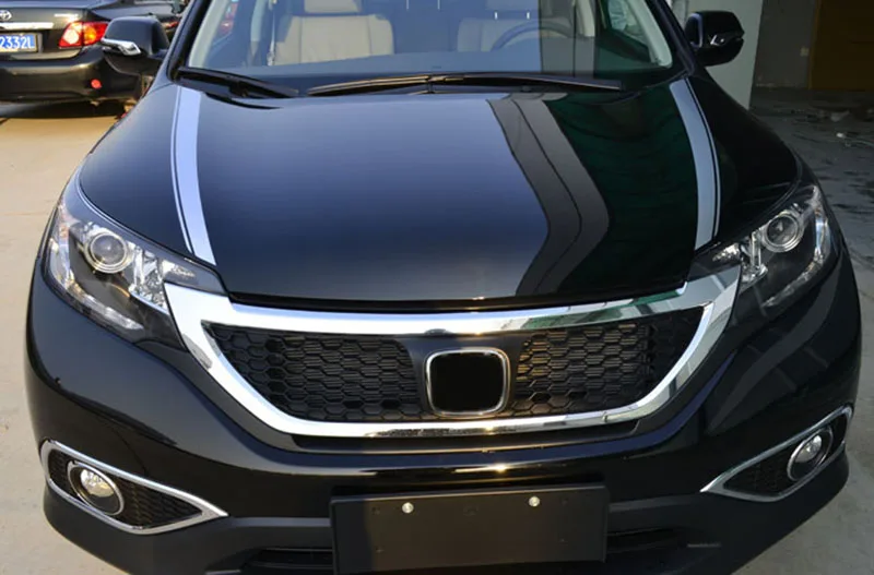 Автомобильный передний бампер ABS крышка сетка облицовочная решетка украшение автомобиля Стайлинг Аксессуары для Honda CRV 2012