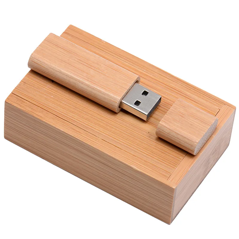 Carbonized bamboo POWERONE(более 10 шт бесплатный логотип) деревянные USB флеш-накопители, флешки+ коробка, флешки 4 ГБ 8 ГБ 16 ГБ 32 ГБ 64 ГБ - Цвет: Carbonized bamboo