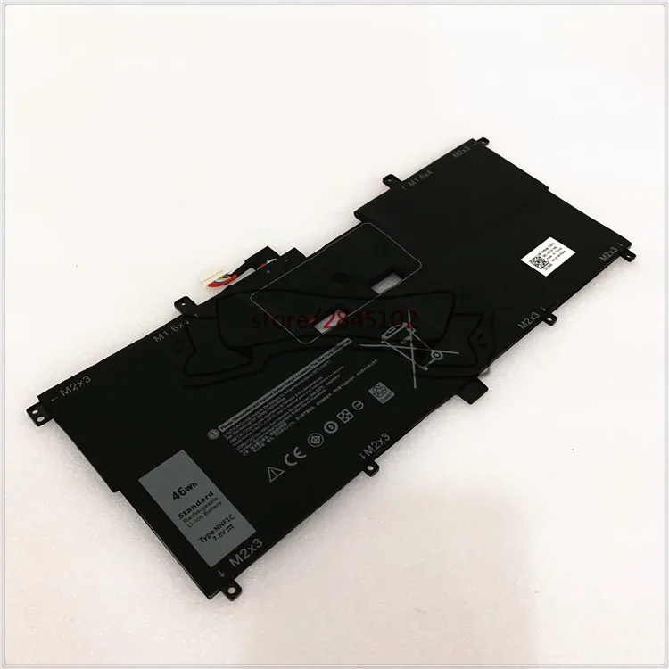 Аккумулятор для ноутбука GYIYGY NNF1C 7 6 V 46Wh Dell XPS 13 9365 HMPFH XPS13 D1805TS|Аккумуляторы