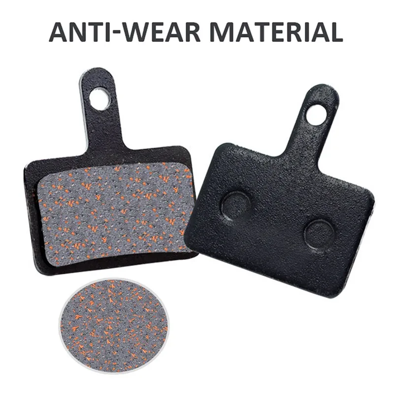 

1 Pair/2pcs MTB Mountain Bike Brake Pads for Shimano M445 355 395 Bicycle Parts Cycling Resin Organic Disc Bicycle Accessories