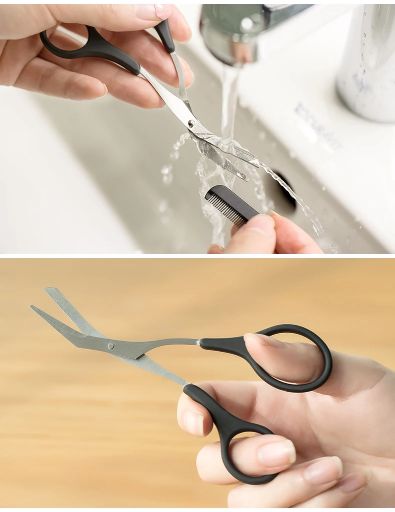 Ножницы для стрижки бровей с расческой бровей|Триммер бровей| |