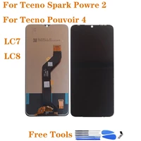 7 0 for tecno spark power 2 lc7 lcd display touch screen digitizer assembly for tecno pouvoir 4 pouvoir 4 pro lc8 screen