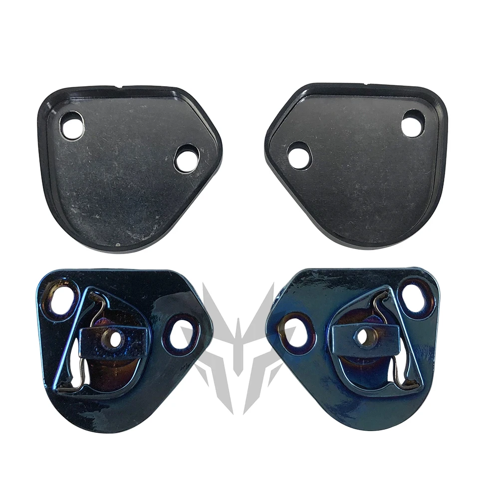 For AGV Pista GP R RR Motorcycle Helmet Accessories A Pair of Pivot Kit Base Plate with Four Screws | Автомобили и мотоциклы