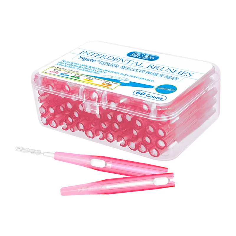 60 шт. I-образная межзубная щетка для чистки зубов
