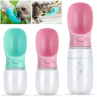 pet dog water bottle portable drinking bowl feeder gourd cup waterer for dog cat outdoor travel leak proof puppy pet accessories