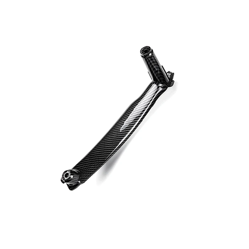 ABS углеродный стиль Автомобильная внутренняя дверная ручка Натяжной чехол для BMW