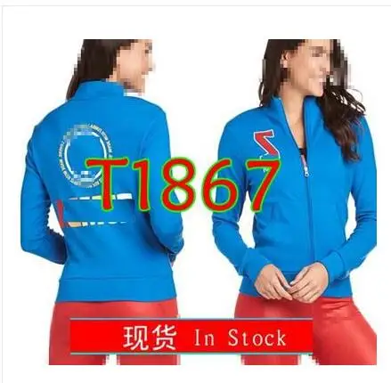 T1867 blue Лидер продаж Женская танцевальная одежда Куртки Топы Одежда женское уличное пальто T1867 - Цвет: T1867 blue