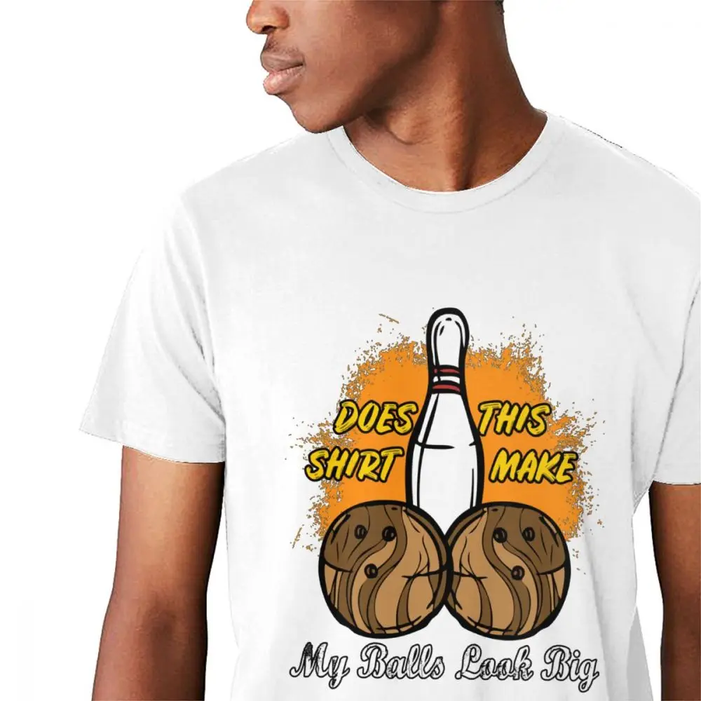 Хлопковые рубашки для мужчин Ретро футболка боулинга футболки с коротким