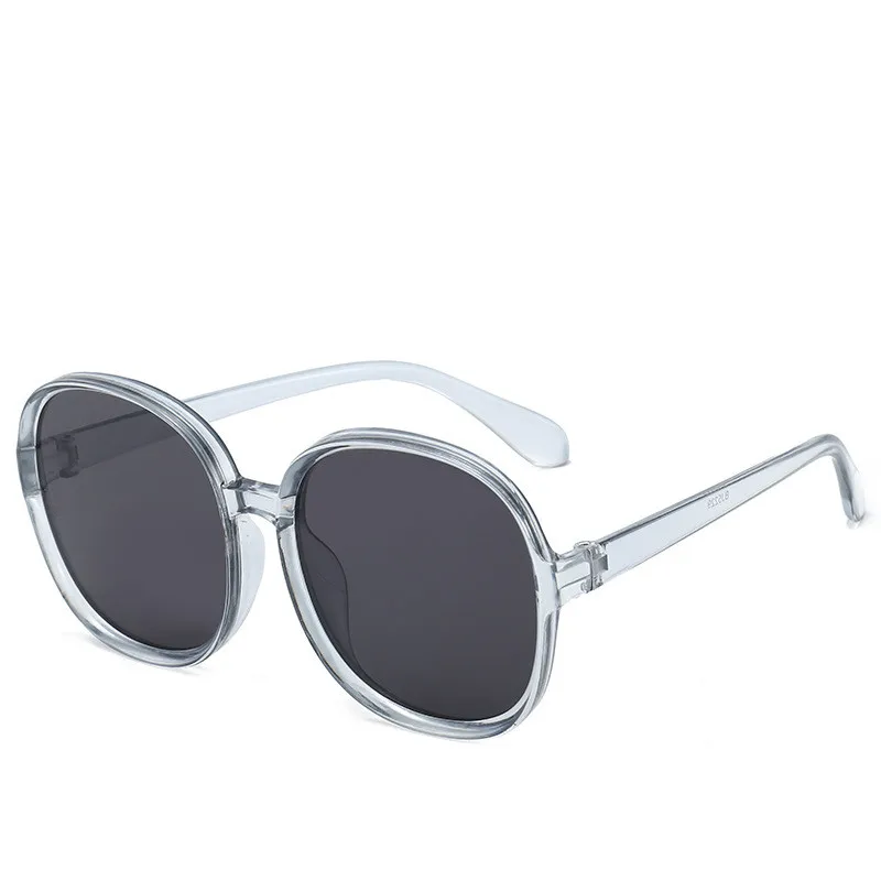 

Round Frame Women Sunglasses Large Frame Street Shooting Ladies Eyeglasses Transparent Fashion Glasses