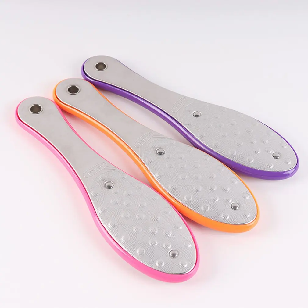 

Double-sided Stainless Steel Foot Sharpener Pedicure Tool Foot File Callus Dead Skin Remover Pedicure Tools