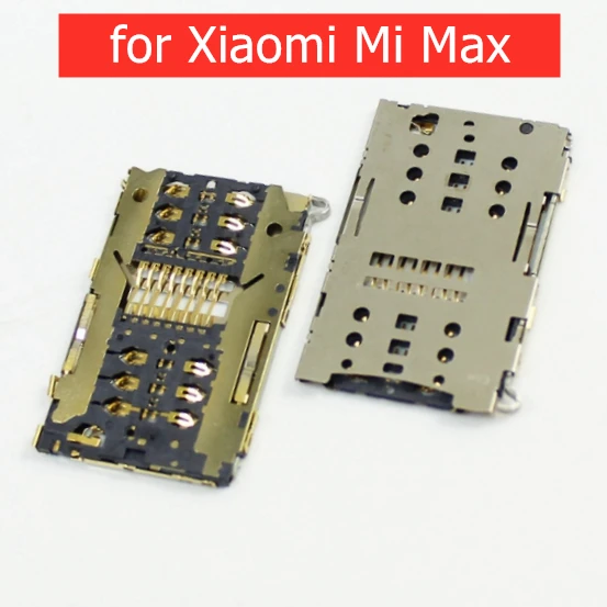 Для Xiaomi Mi Max SIM кардридер слот для карты лоток держатель коннектор гнездо Ремонт