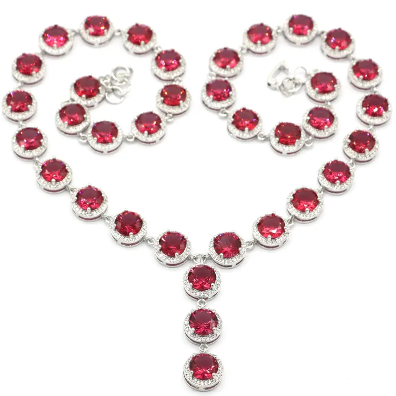 38x10 мм красивый розовый турмалин фиолетовый Танзанит CZ подарок для девочек