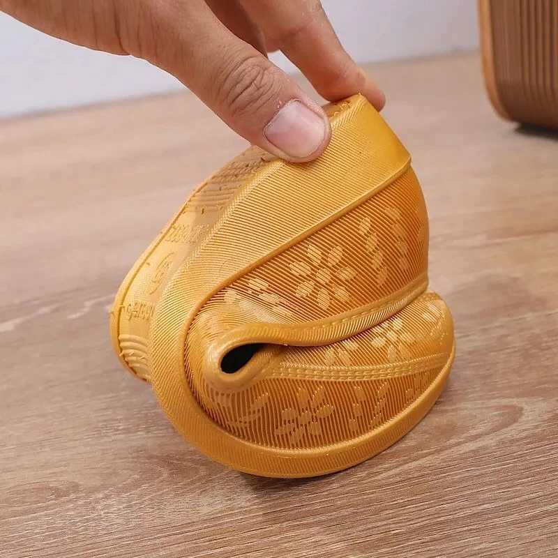 Waterproof Restaurant Work Shoes Women's Loafers Rain Shoes Woman PVC Galoshes Kitchen Shoes Ladies Slip Ons Flat Rainy Shoes