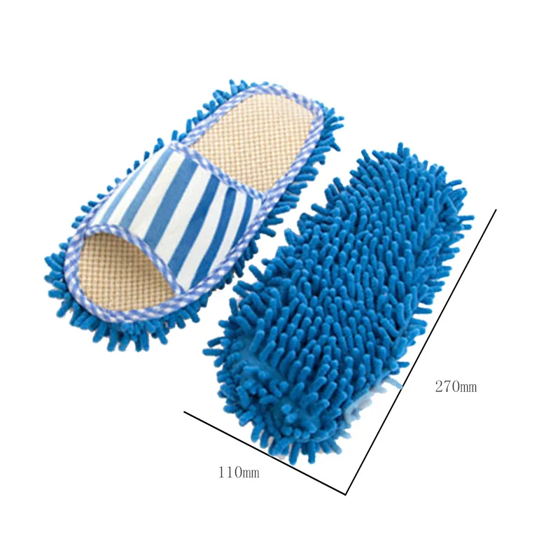 B унисекс моющиеся Тапочки для уборки пыли тапочки из микрофибры дома
