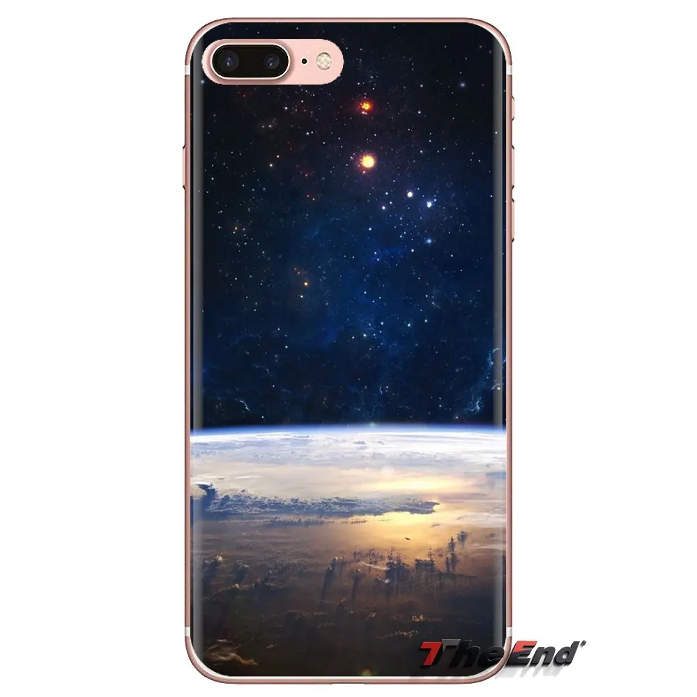 Мягкий прозрачный чехол для samsung Galaxy S3 S4 S5 Mini S6 S7 Edge S8 S9 S10 Plus Note 3 4 5 8 9 Earth sailts Sun Moon |