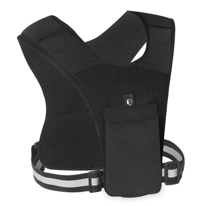 

Running Chest Rig Bag Streetwear Waist Bag Hip Hop Vest Pack Mobile Phone Bag Multifunction Fitness Sports Bags