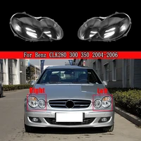 for benz clk280300350 2004 2005 2006 car front headlight lens cover lampshade glass lampcover caps headlamp shell