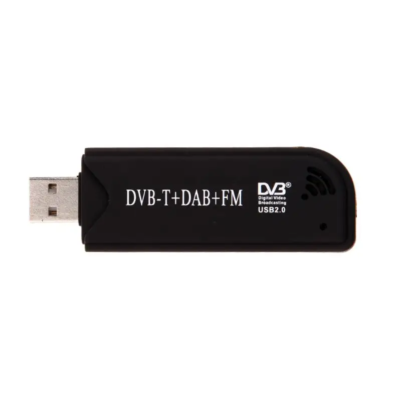 Цифровой ТВ-тюнер USB2.0 DVB-T SDR + DAB FM приемник RTL2832U FC0012 Домашнее аудио и видео