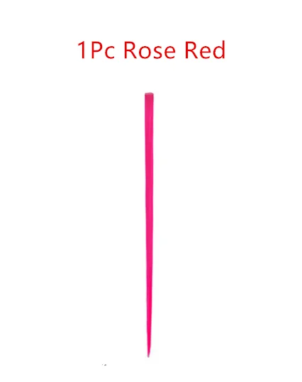 1Pc Rose Red 3 шт./лот, 50 см Инструменты для укладки волос, цветной парик, плетение волос, пучок, машинка для волос, ролик для волос, инструмент для красоты, принадлежности для плетения - Цвет: 1Pc Rose Red