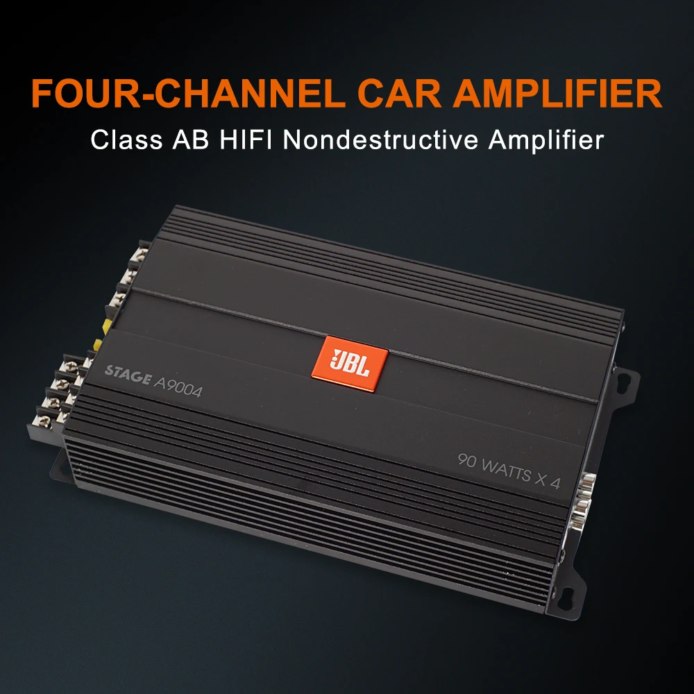 Автомобильный усилитель Harman JBL STAGE A9004 четыре канала АБ Hi Fi автоаудио 90 Вт 2 Ом 110 4