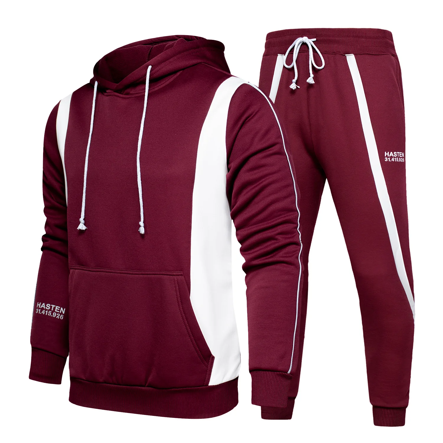 

Tracksuit Mens 2PC Hoodies Sportswear Men Hoodies Suits 2020 New Men Casual Hooded Sweatshirts and Pants Sets Fashion Streetwear