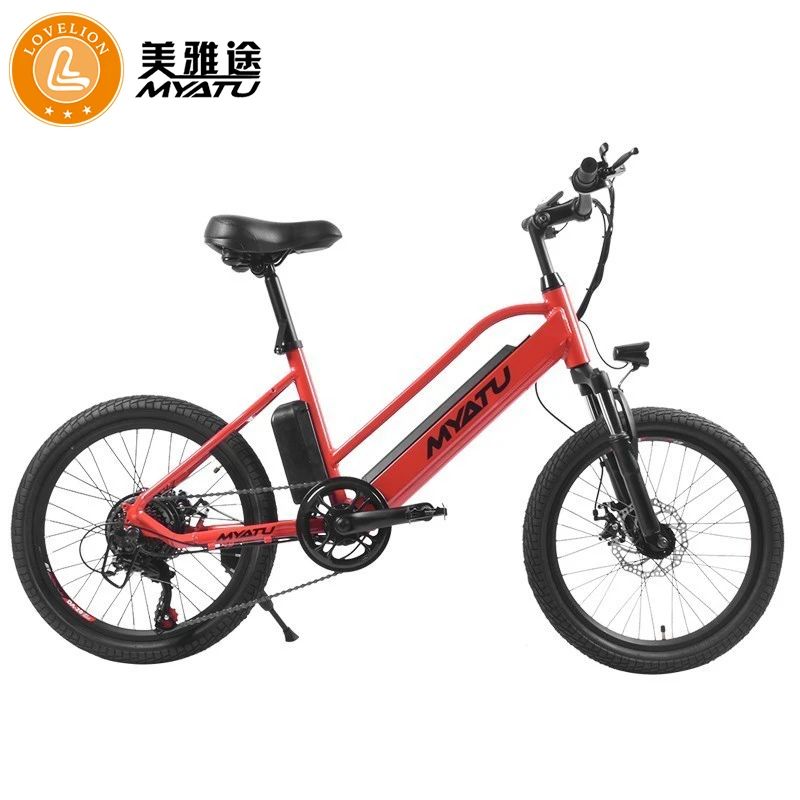 MYATU новинка горный велосипед 20 дюймов 36 В складной электрический мощный с литий