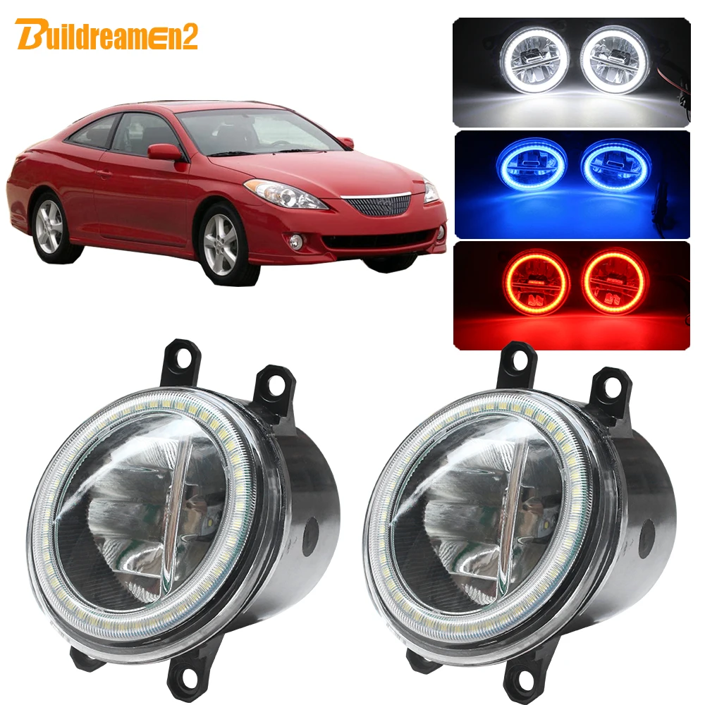 Buildreamen2 для Toyota Solara 2007 2008 противотуманные фары Дневные Фары Светильник H11 глаза