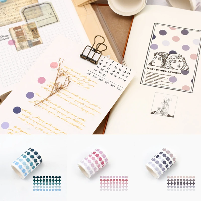 

Creative Diy Hand Account Decor Stickers Dot Tape Hand Account Diary Decor Stickers Water Cup Stationery Photo Album Sticker