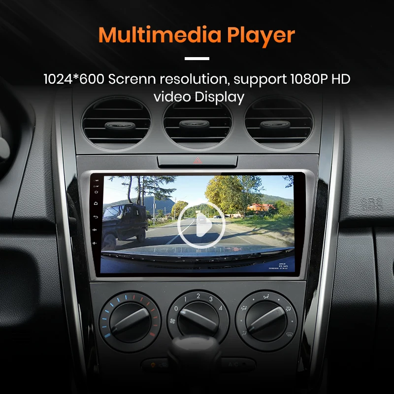 Автомагнитола AWESAFE PX9 для Mazda стерео система под управлением Android 10 с видеоплеером