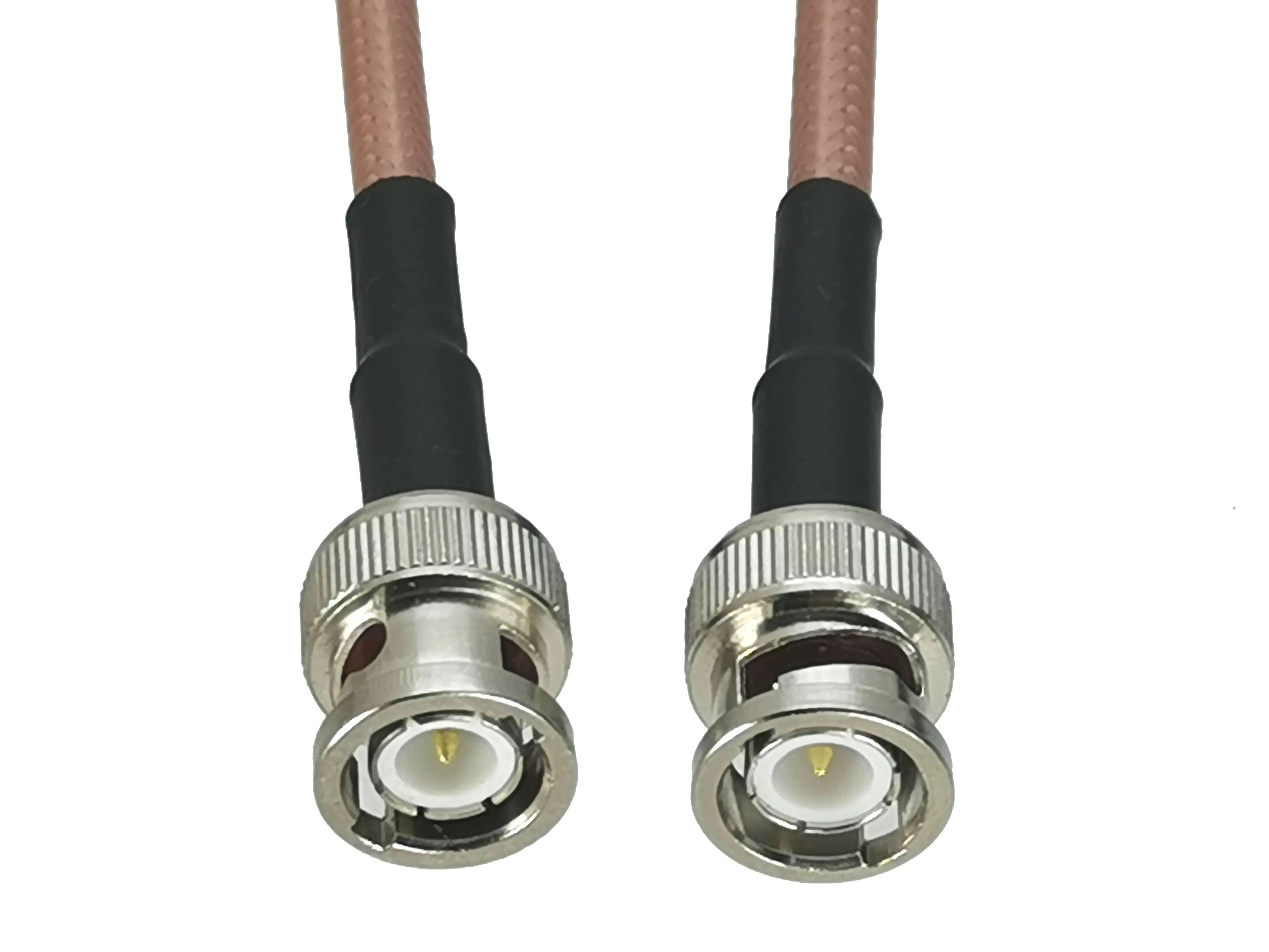 

1pcs RG142 Cable BNC Male Plug to BNC Male Plug Connector RF Coaxial Pigtail Jumper Adapter Straight New 6inch~10FT