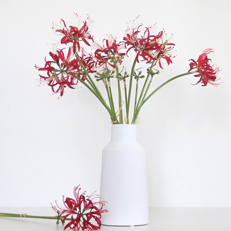 

Artificial Flowers, White Flowers, 62cm In Length, Home Decoration Vases, Flower Arrangements, Garden Flowers and Green Plants
