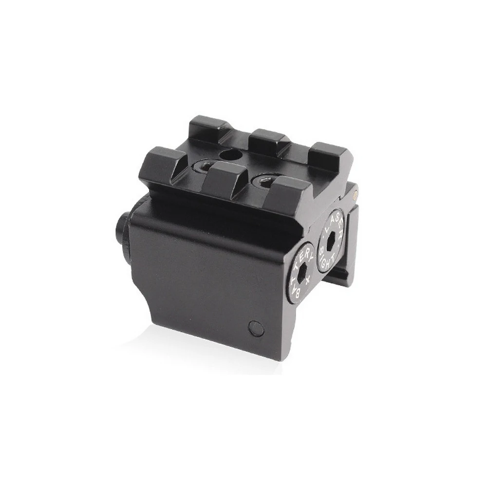 Лазерный прицел в красную точку с регулируемой компактной съемной направляющей