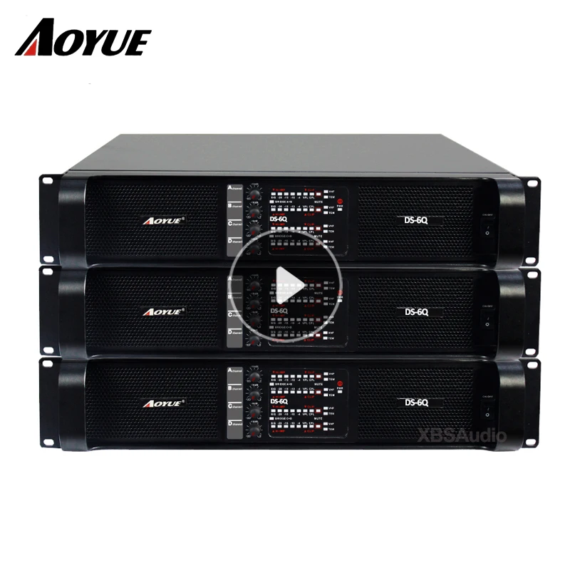 Dj 700 Вт* 4CH 8 Ом аналоговый усилитель Профессиональная звуковая система наружный аудио усилитель мощности
