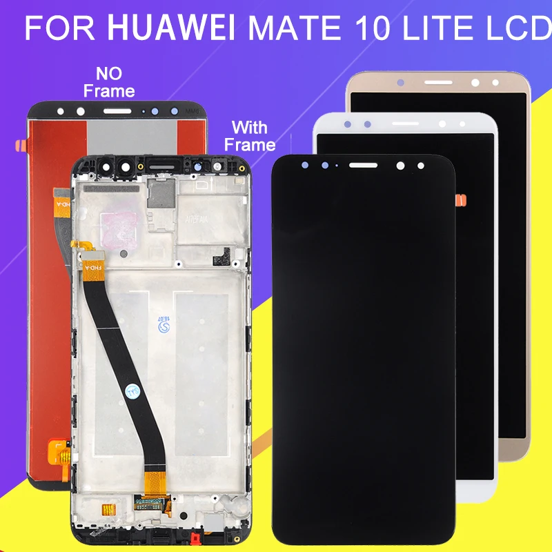 Catteny для Huawei Mate 10 Lite Lcd RNE L01 L02 дисплей с сенсорным экраном дигитайзер сборка Nova 2I