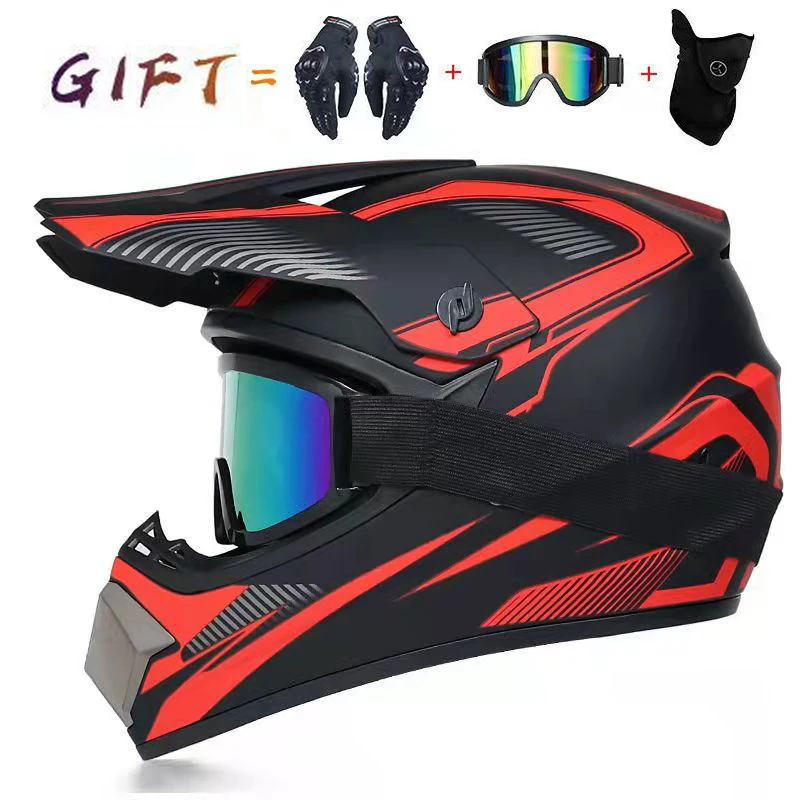 Защитный шлем для мотокросса Мотокросс эндуро горный кофейный гоночный