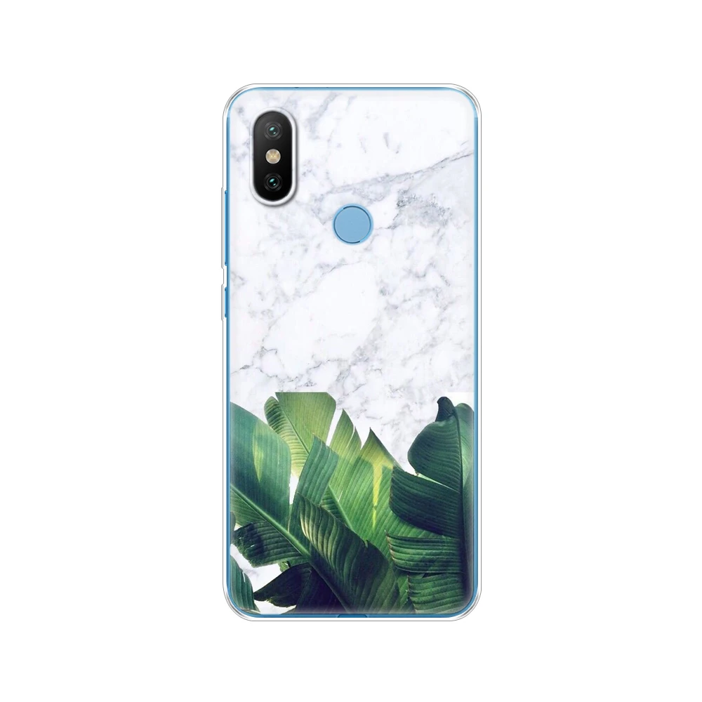 Силиконовый чехол для телефона Xiaomi Mix 2 S Mi TPU задняя крышка полная защита