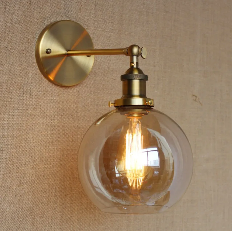 Настенный светильник в скандинавском стиле ретро индастриал бра лофт для