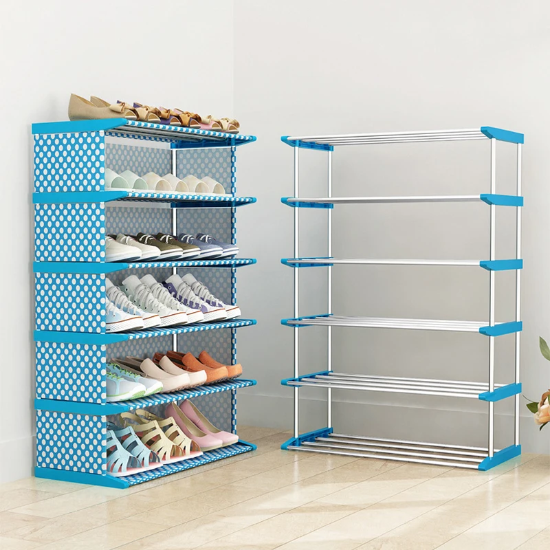 Multilayer Shoe Rack Dustproof Shoes Storage Shelf Easy to Asselmble Saving Space Standing Organizer Holder Home Cabinet | Мебель