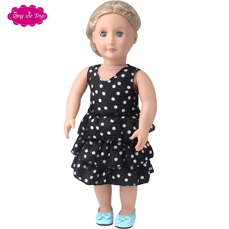 

18 "doll dress American doll handmade costumes free of shipping for girls' favorite Christmas presents