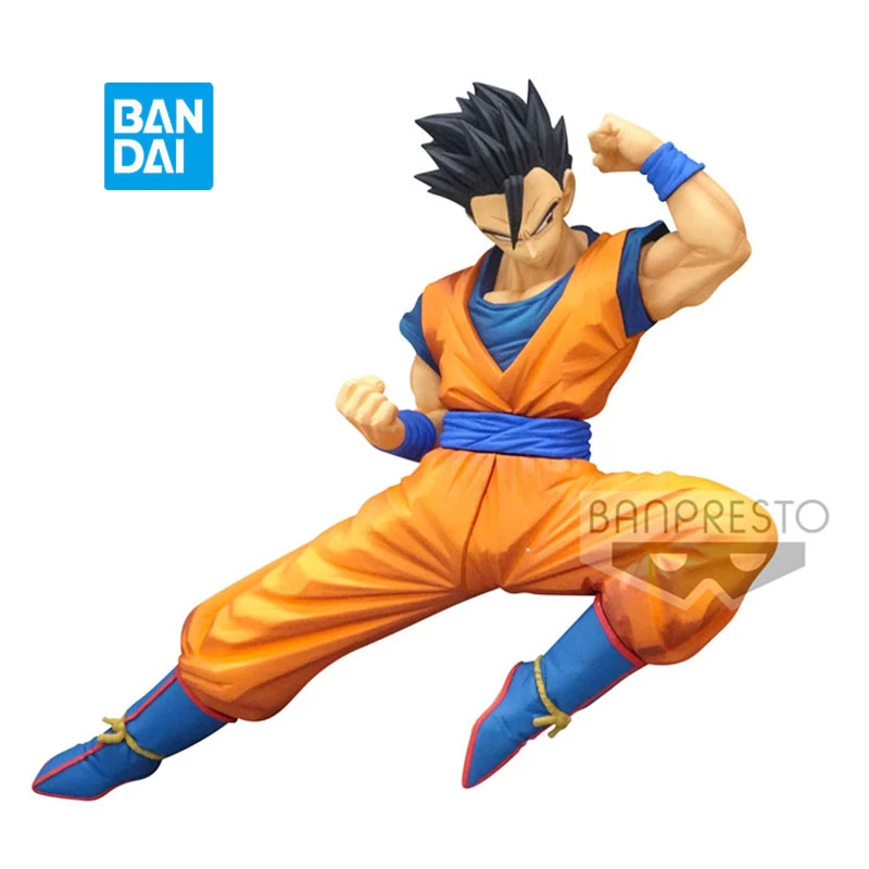 

Фигурка «Драконий жемчуг Z», ПВХ экшн-модель колоссея гохана, Сон Гоку, коллекционная аниме игрушка для детей, Bandai