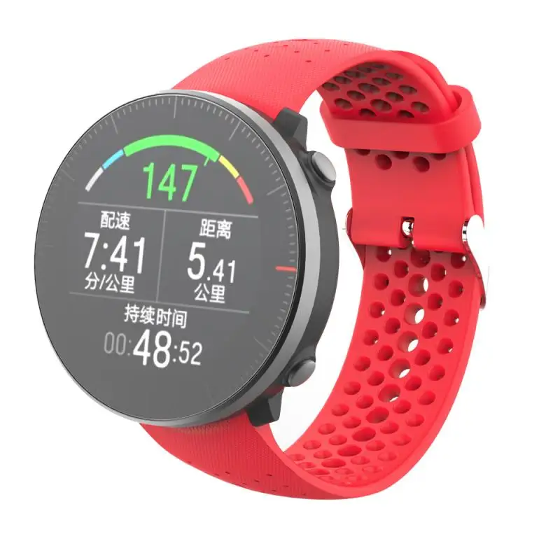 Suit For Bonn Polar Vantage M Smart Watch Replacement Wristband Soft Silicone Sport Breathable Air Hole Water-Proof Straps | Электроника
