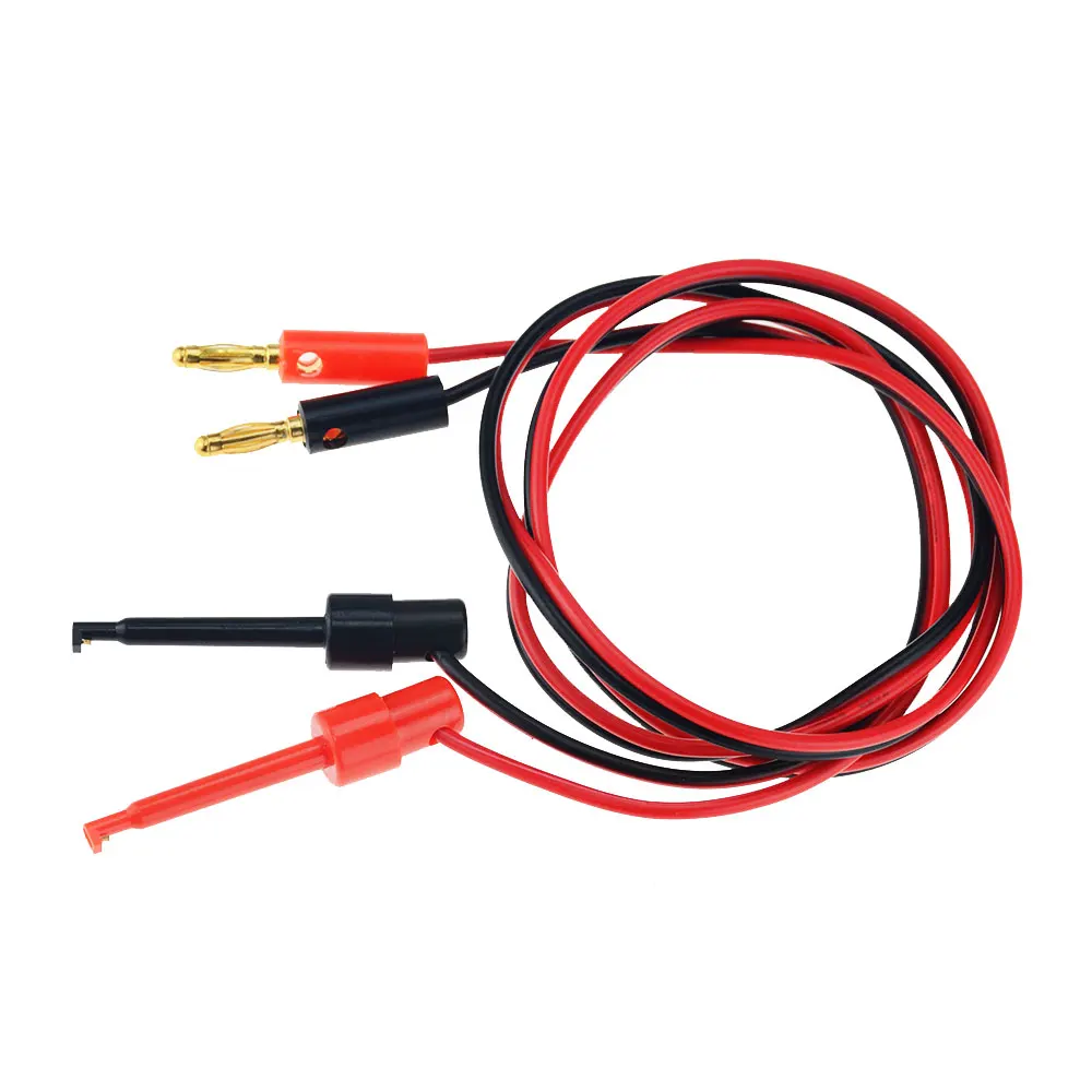 1 м позолоченный 4 мм разъем типа банан для большого тестового крючка