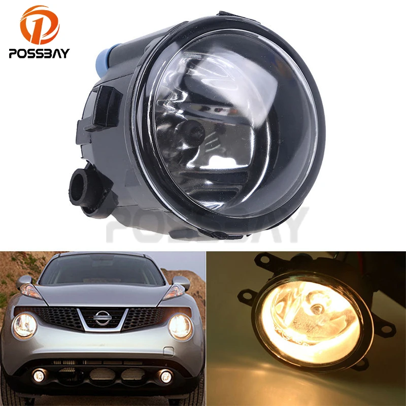 Передние противотуманные фары POSSBAY в сборе автомобильные галогенные ходовые