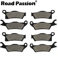 road passion motorcycle front and rear brake pads for can am renegade 500 800 800r 1000 std efi xxc 2012 2013 2014 2015 2016